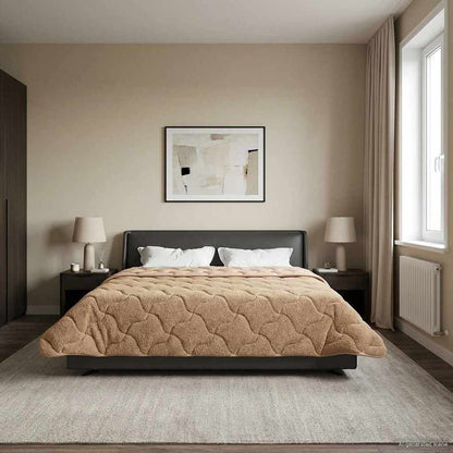 Duvet Estivo Talpa 200 x 200 cm Microfibra e Fleece Teddy | homemem39