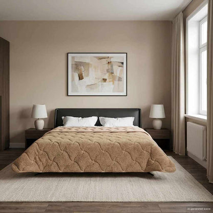 Duvet Estivo Talpa 220 x 240 cm Microfibra e Fleece Teddy | homemem39