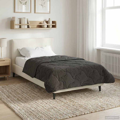 Piumone Completo Annuale Trapuntato Antracite 135 x 200 cm | homemem39