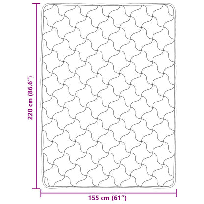 Piumone Completo Annuale Trapuntato Antracite 155 x 220 cm | homemem39