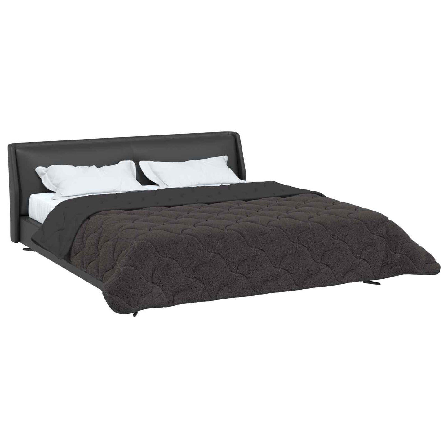 Piumone Completo Annuale Trapuntato Antracite 200 x 220 cm | homemem39
