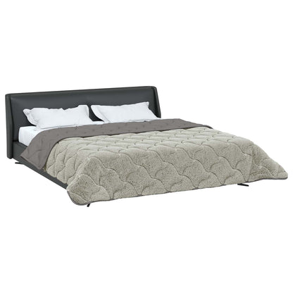 Piumone Completo Annuale Trapuntato Grigio chiaro 200 x 240 cm | homemem39