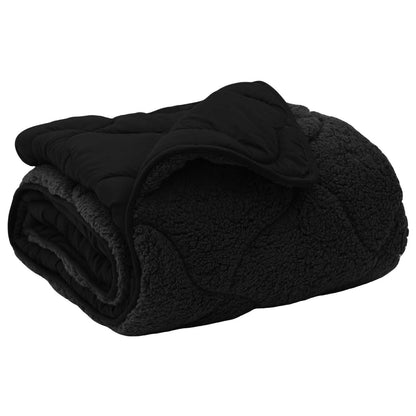 Piumone Completo Annuale Trapuntato Nero 135 x 200 cm | homemem39