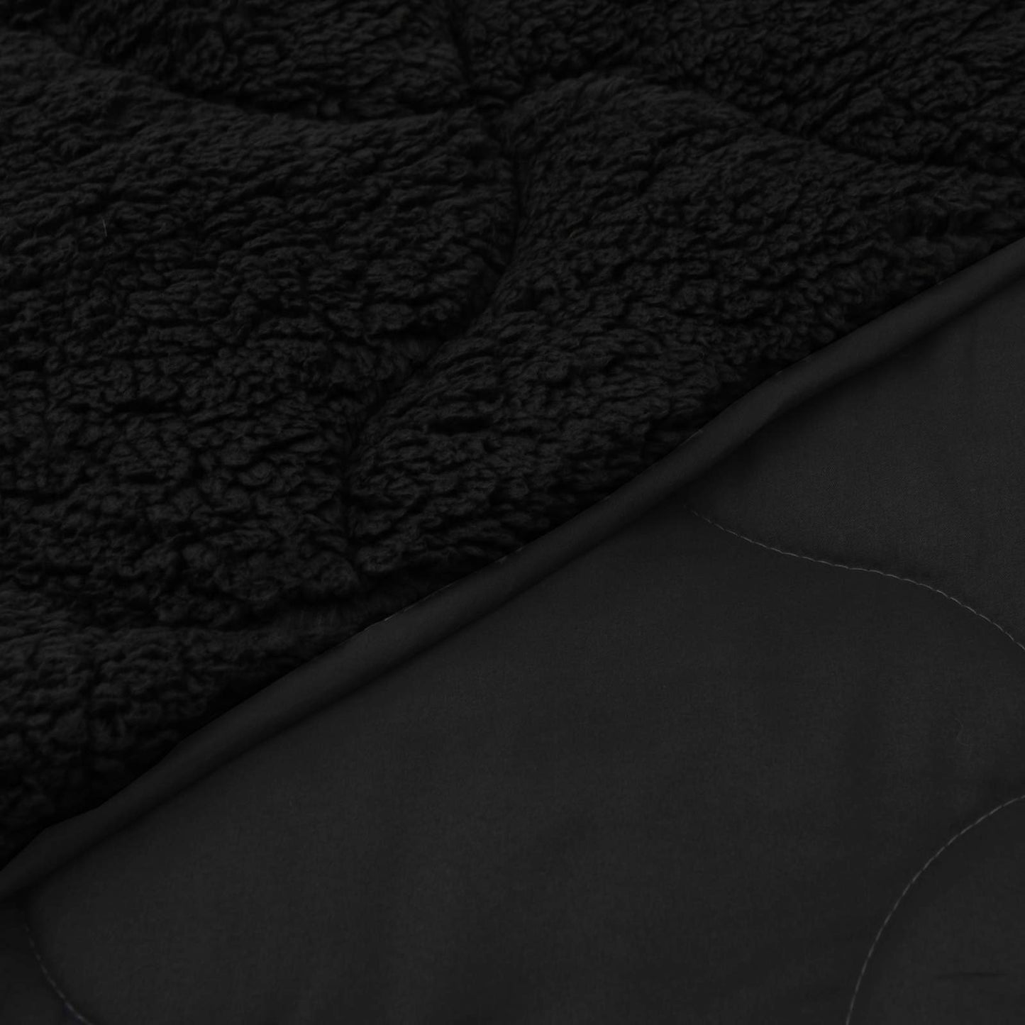 Piumone Completo Annuale Trapuntato Nero 155 x 220 cm | homemem39