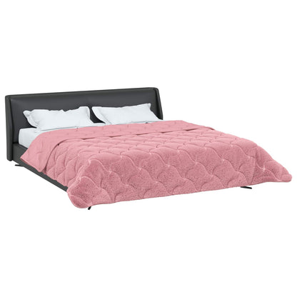 Piumone Completo Annuale Trapuntato Rosa 200 x 200 cm | homemem39