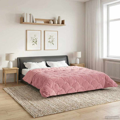 Piumone Completo Annuale Trapuntato Rosa 220 x 240 cm | homemem39