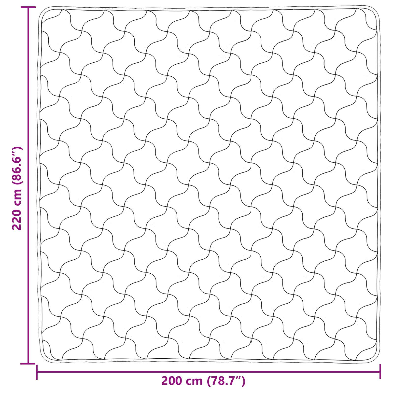 Piumone Completo Annuale Trapuntato Talpa 200 x 220 cm | homemem39