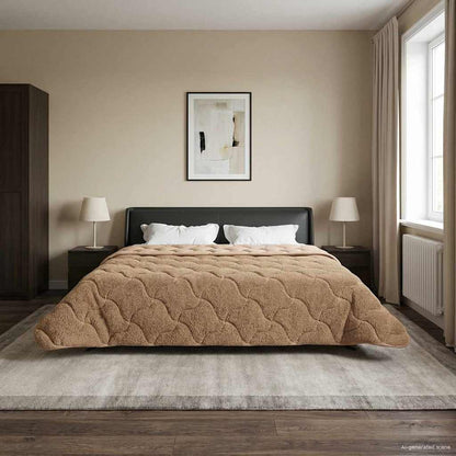 Piumone Completo Annuale Trapuntato Talpa 240 x 260 cm