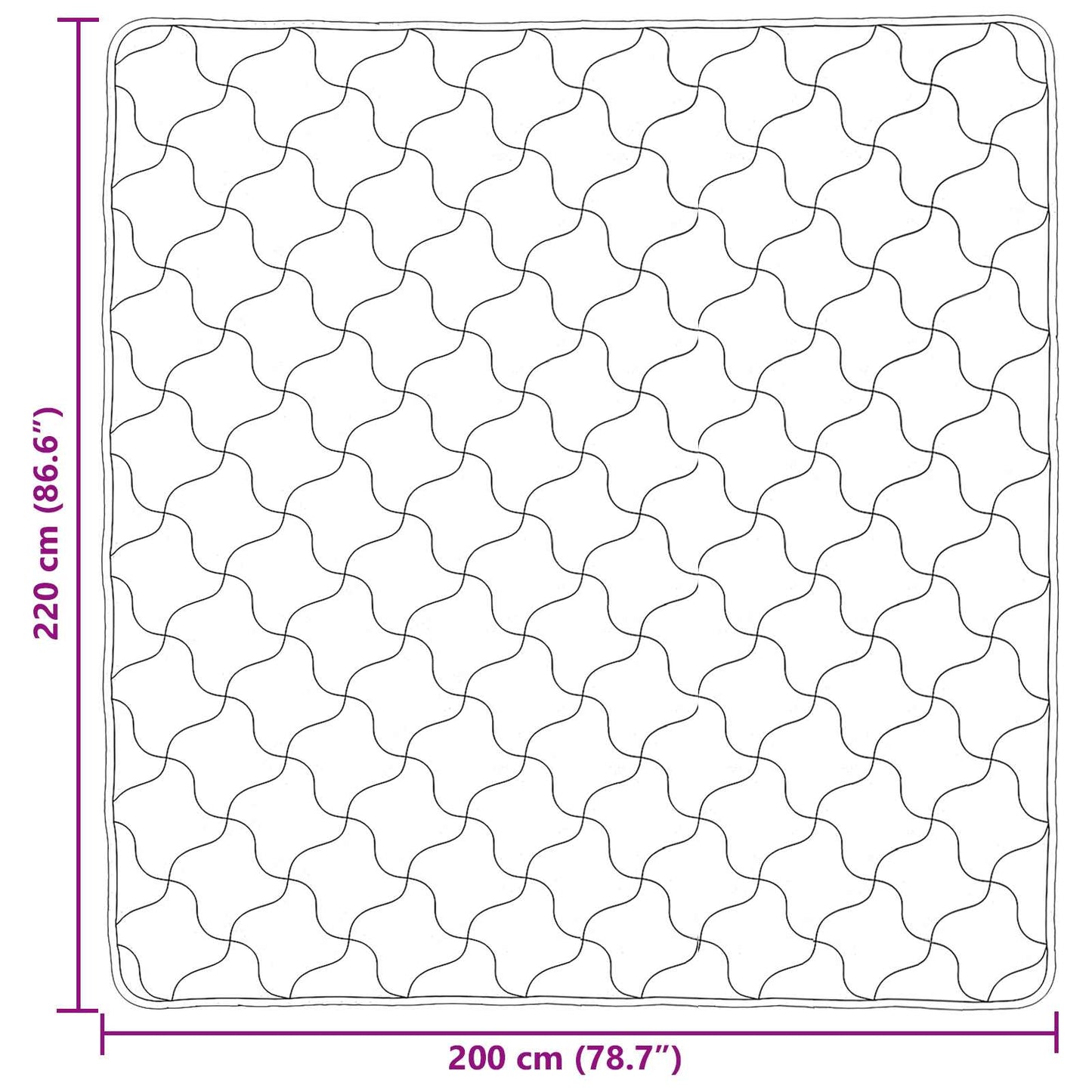 Piumone Completo Annuale Trapuntato Crema 200 x 220 cm | homemem39