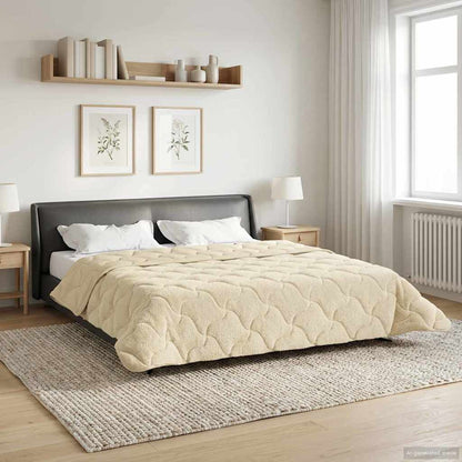 Piumone Completo Annuale Trapuntato Crema 220 x 240 cm | homemem39