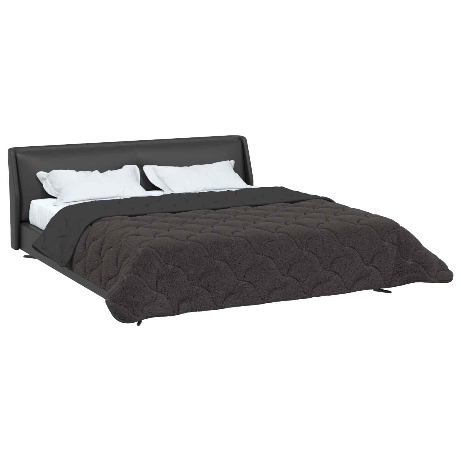 Duvet Invernale Trapuntato Antracite 220 x 260 cm | homemem39
