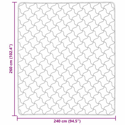 Duvet Invernale Trapuntato Antracite 240 x 260 cm | homemem39