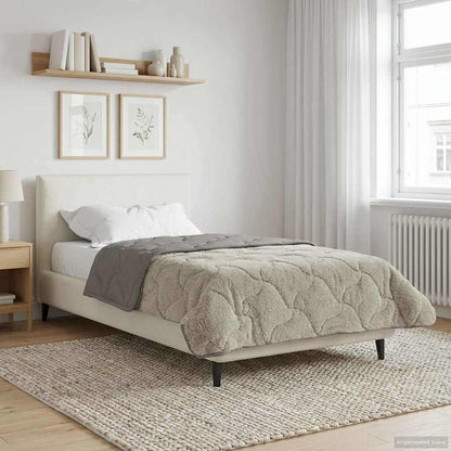 Duvet Invernale Trapuntato Grigio chiaro 140 x 220 cm | homemem39