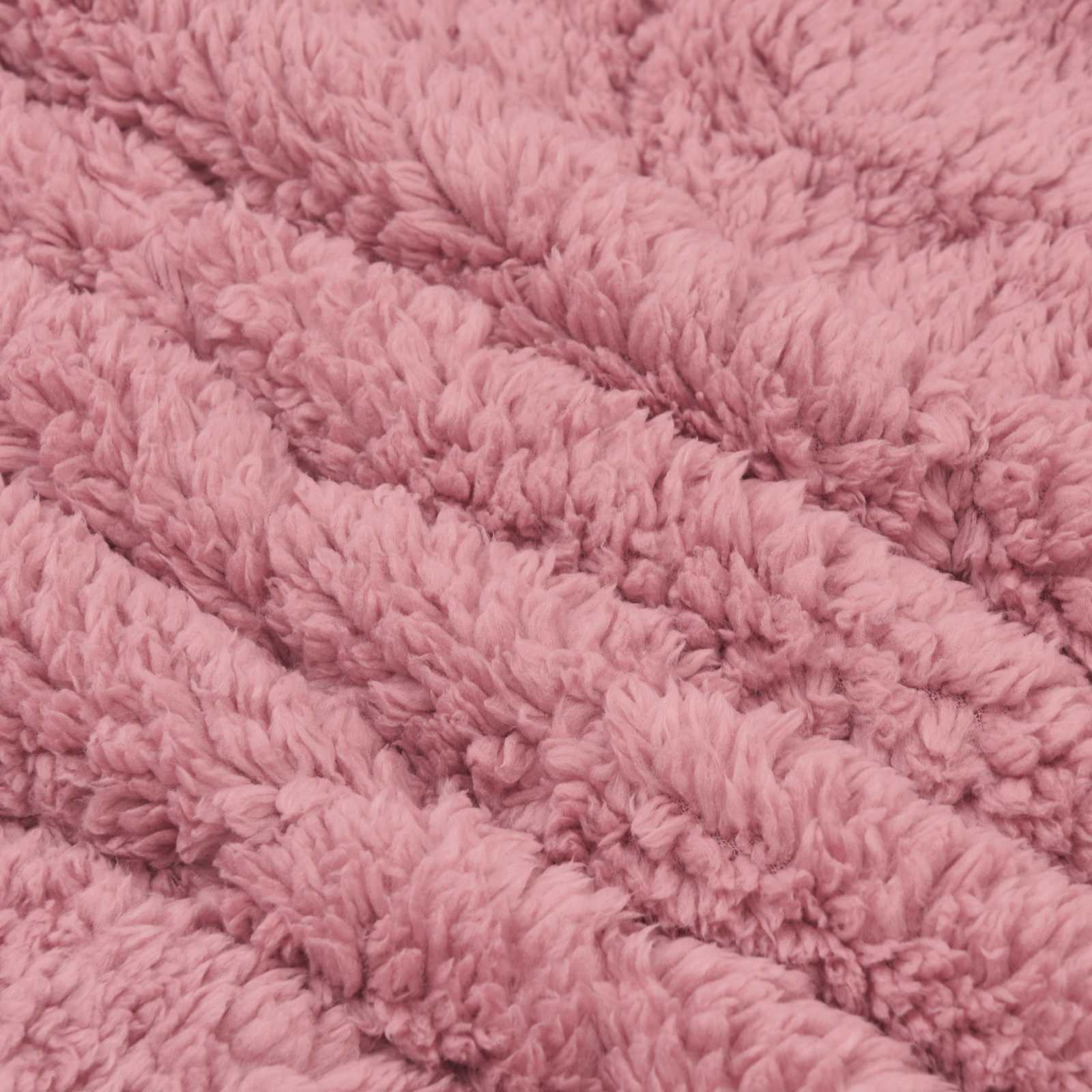 Duvet Invernale Rosa 240 x 260 cm Microfibra e Fleece Teddy | homemem39