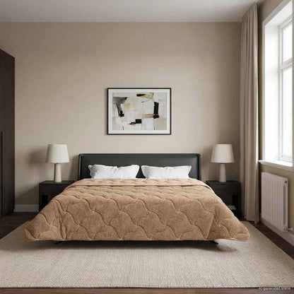 Duvet Invernale Talpa 200 x 220 cm Microfibra e Fleece Teddy | homemem39