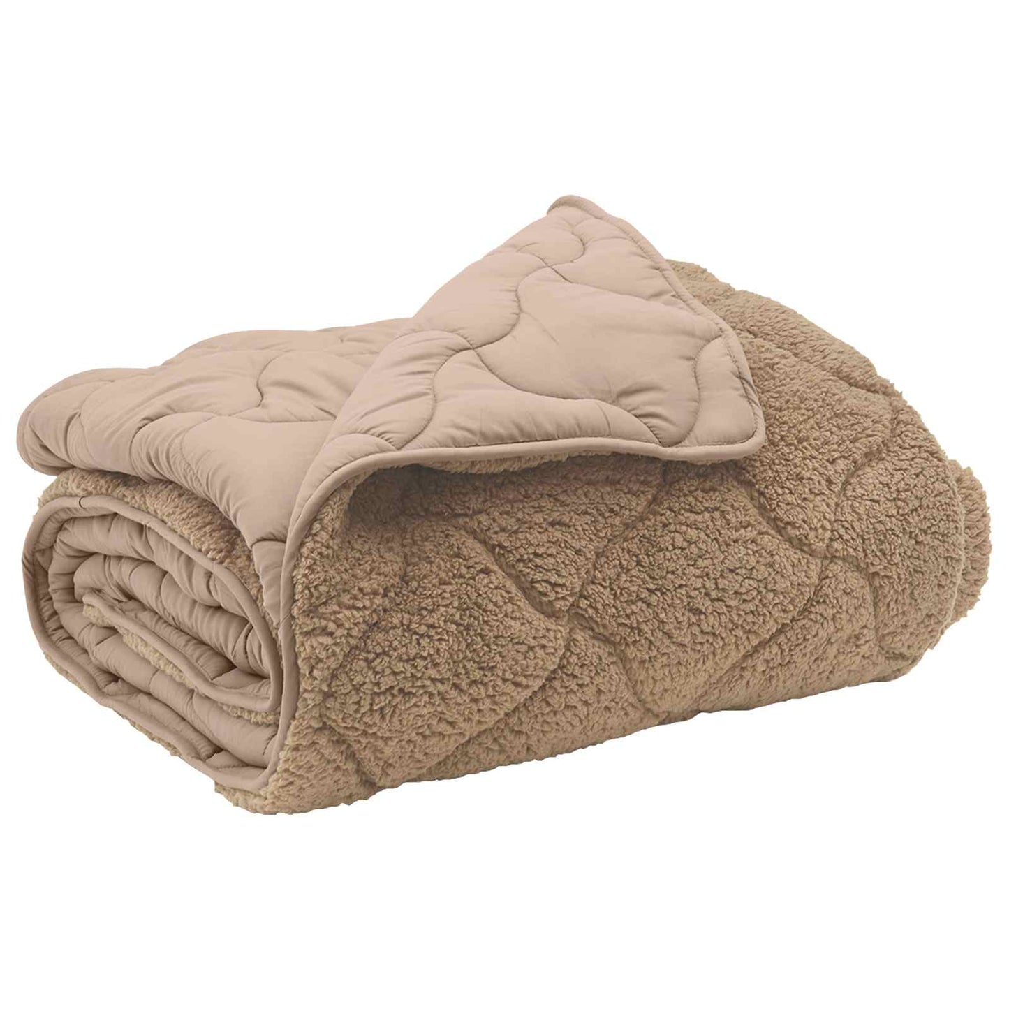 Duvet Invernale Talpa 220 x 240 cm Microfibra e Fleece Teddy | homemem39