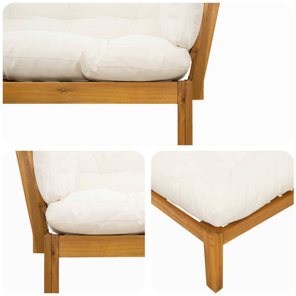 132 x 92 x 82 cm Legno di acacia | homemem39