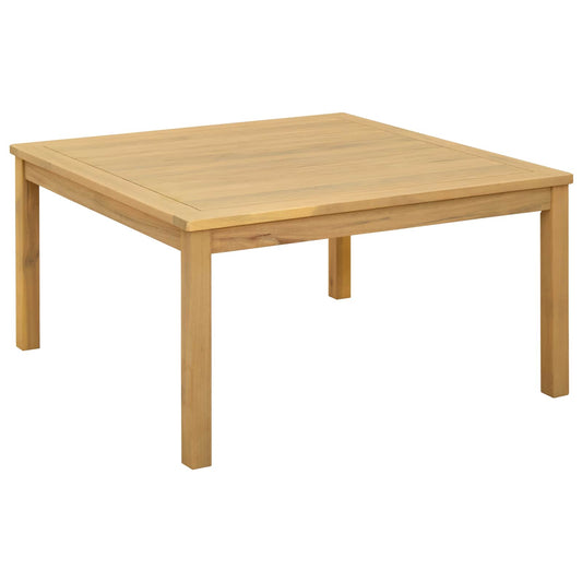 Tavolino da salotto Acacia chiaro 85 x 85 x 45 cm