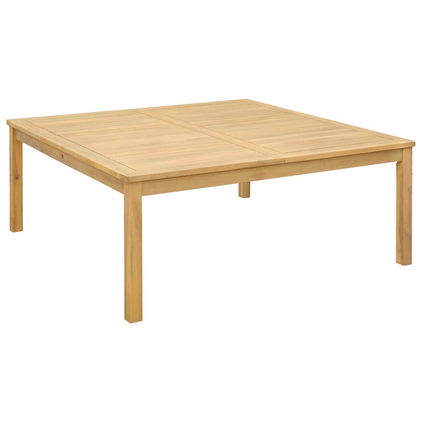 Tavolino da salotto Acacia chiaro 110 x 110 x 45 cm | homemem39