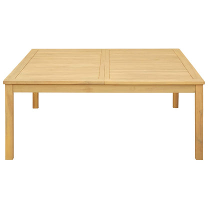 Tavolino da salotto Acacia chiaro 110 x 110 x 45 cm
