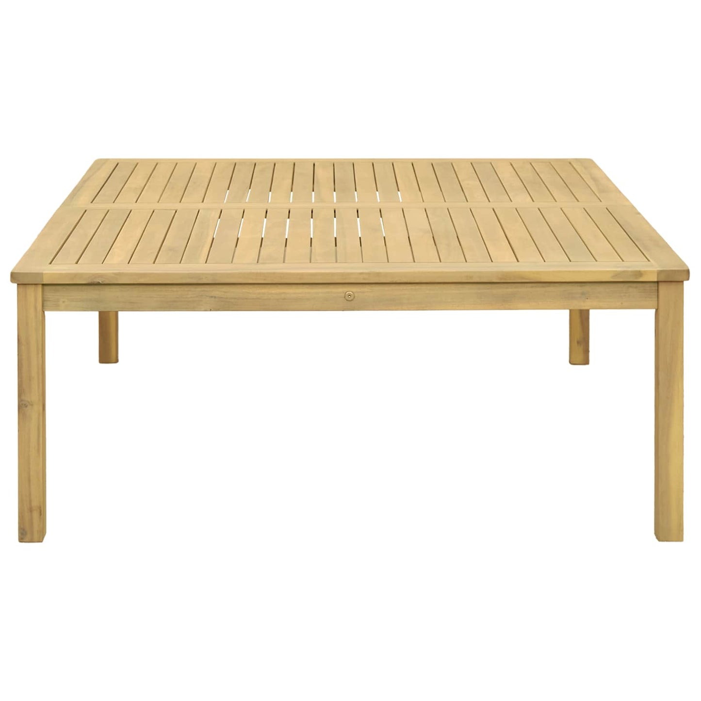 Tavolino da salotto Acacia chiaro 110 x 110 x 45 cm | homemem39