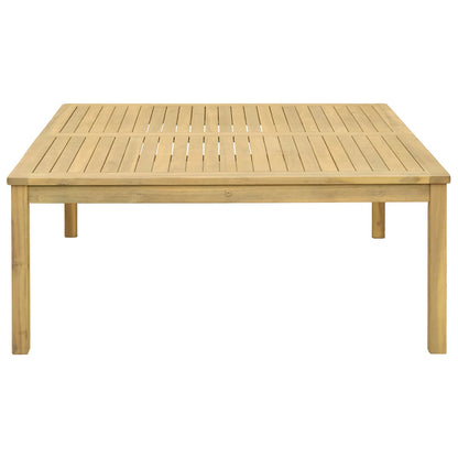 Tavolino da salotto Acacia chiaro 110 x 110 x 45 cm | homemem39