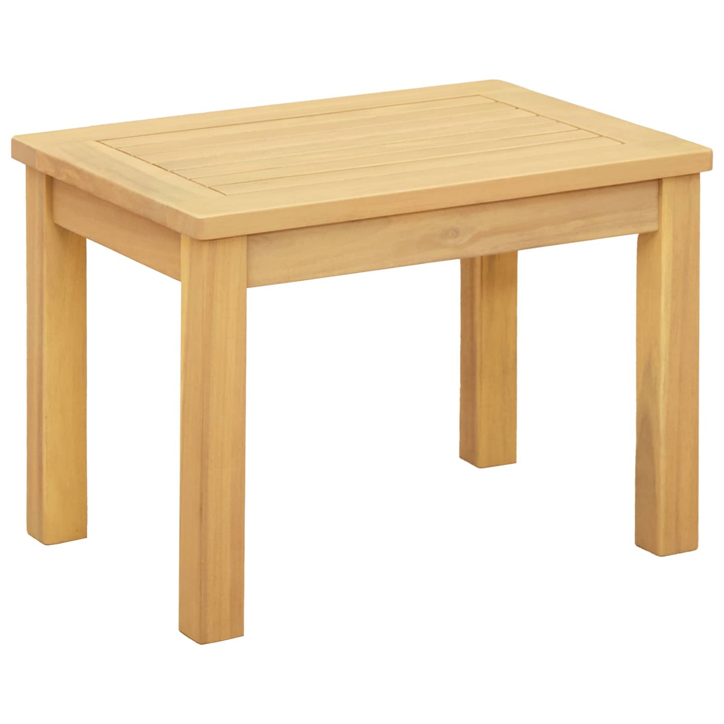 Tavolino da salotto Acacia chiaro 50 x 35 x 36 cm | homemem39