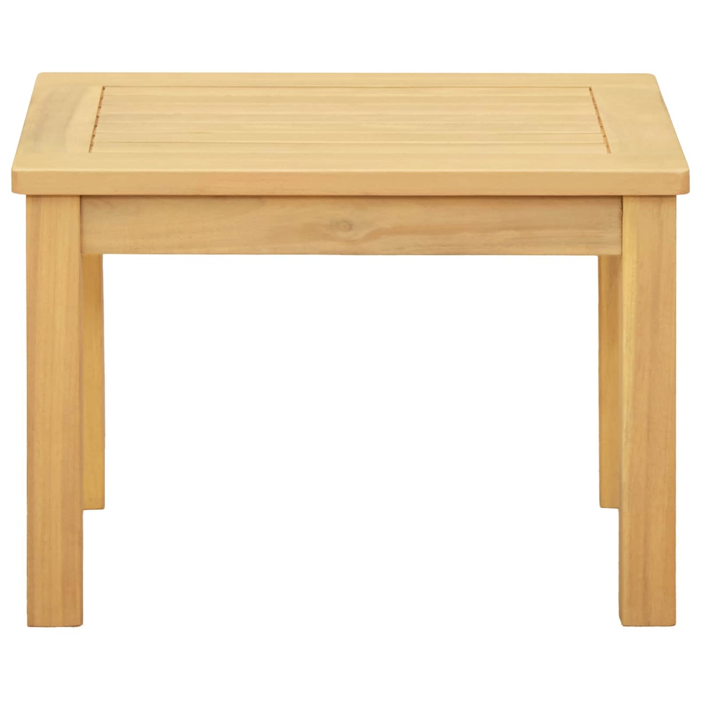 Tavolino da salotto Acacia chiaro 50 x 35 x 36 cm | homemem39