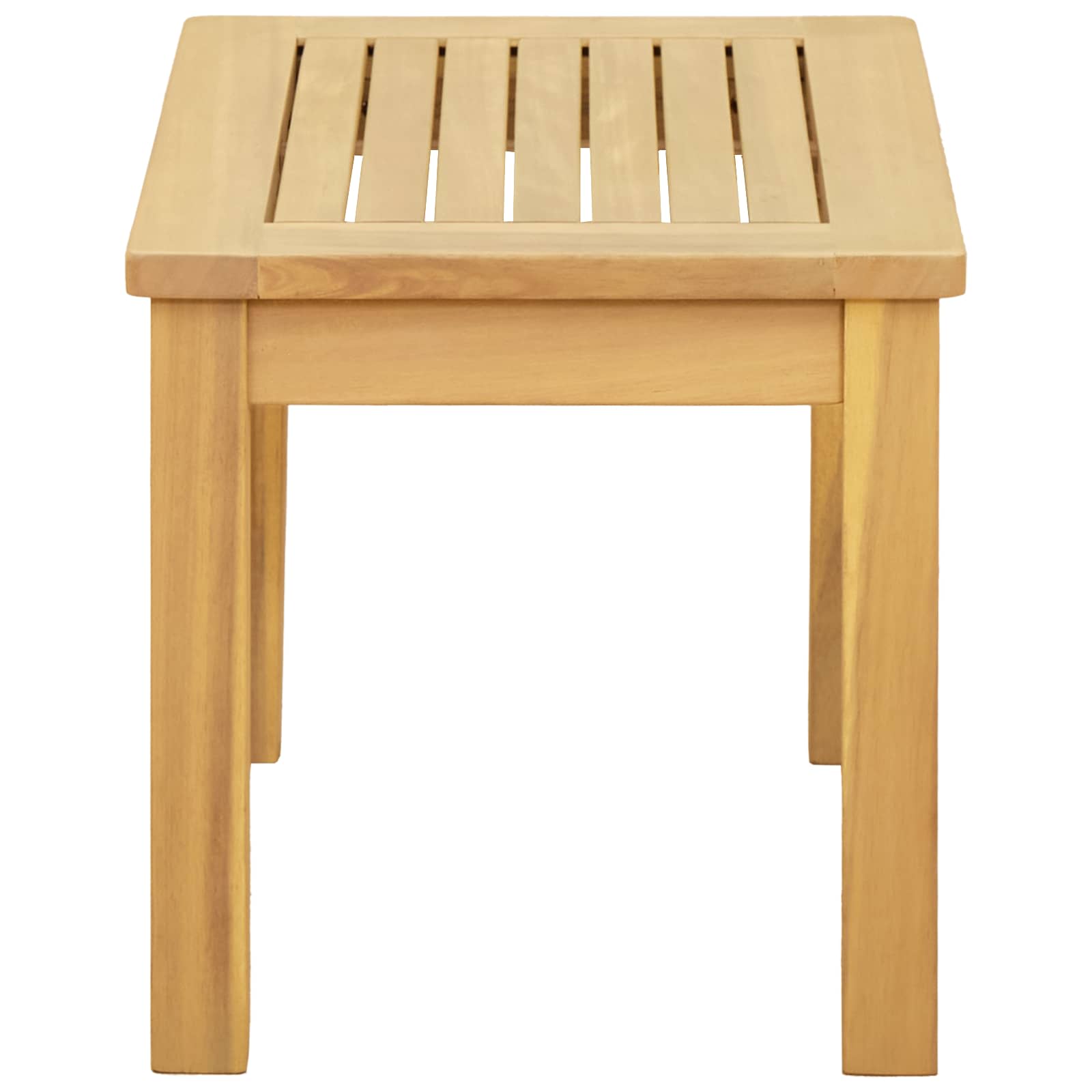 Tavolino da salotto Acacia chiaro 50 x 35 x 36 cm | homemem39