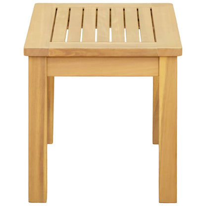 Tavolino da salotto Acacia chiaro 50 x 35 x 36 cm | homemem39