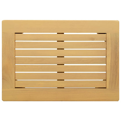 Tavolino da salotto Acacia chiaro 50 x 35 x 36 cm | homemem39