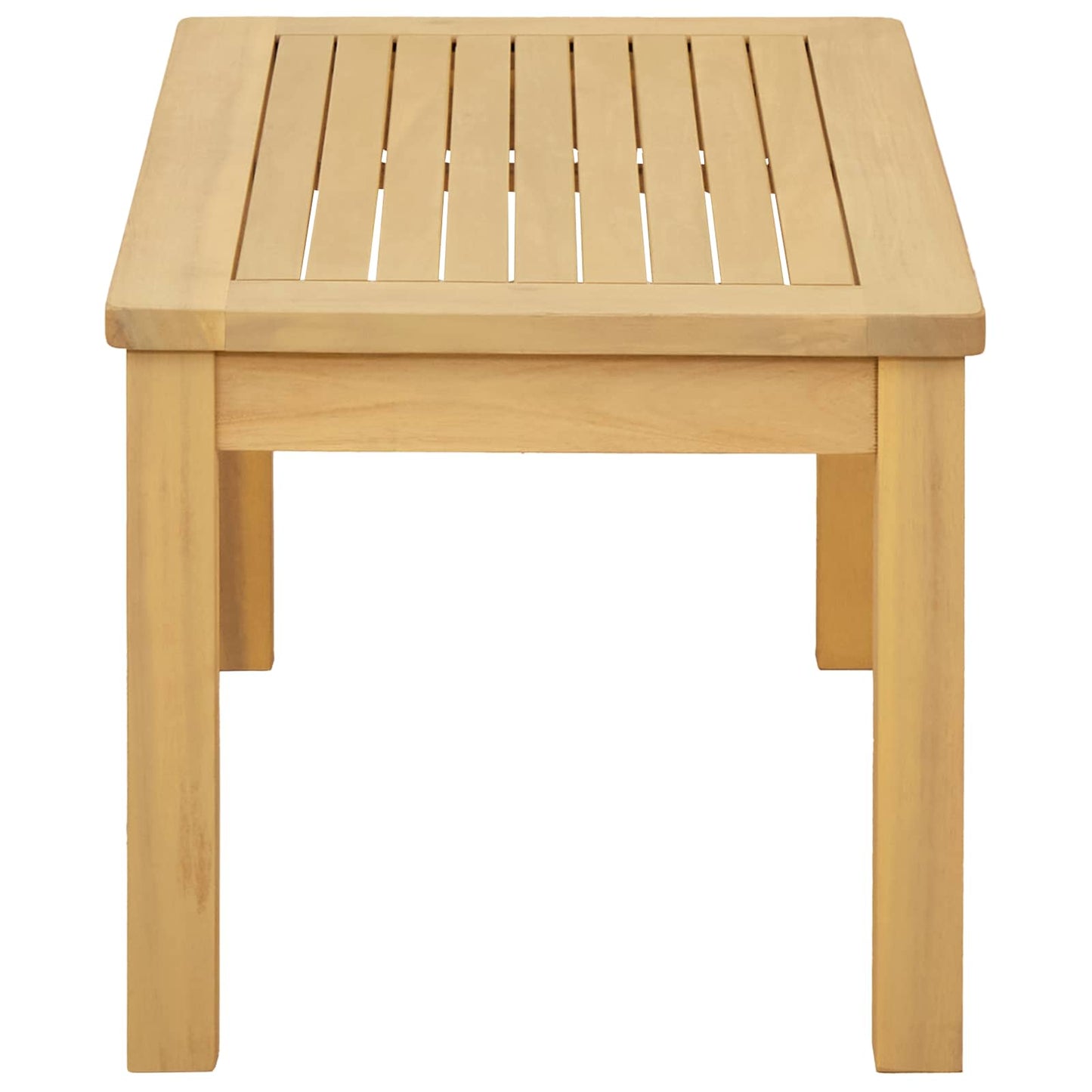 Tavolino da salotto Acacia chiaro 70 x 40 x 36 cm | homemem39