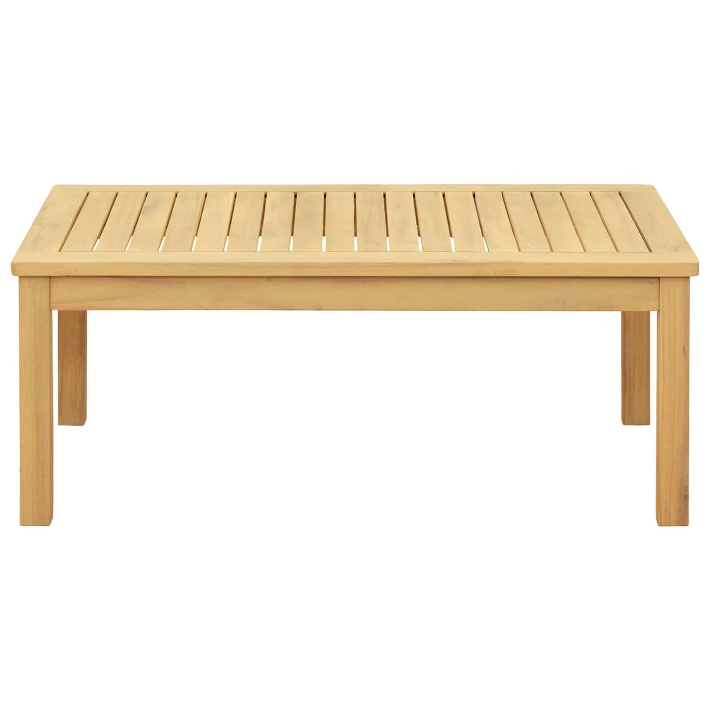 Tavolino da salotto Acacia chiaro 90 x 50 x 36 cm | homemem39