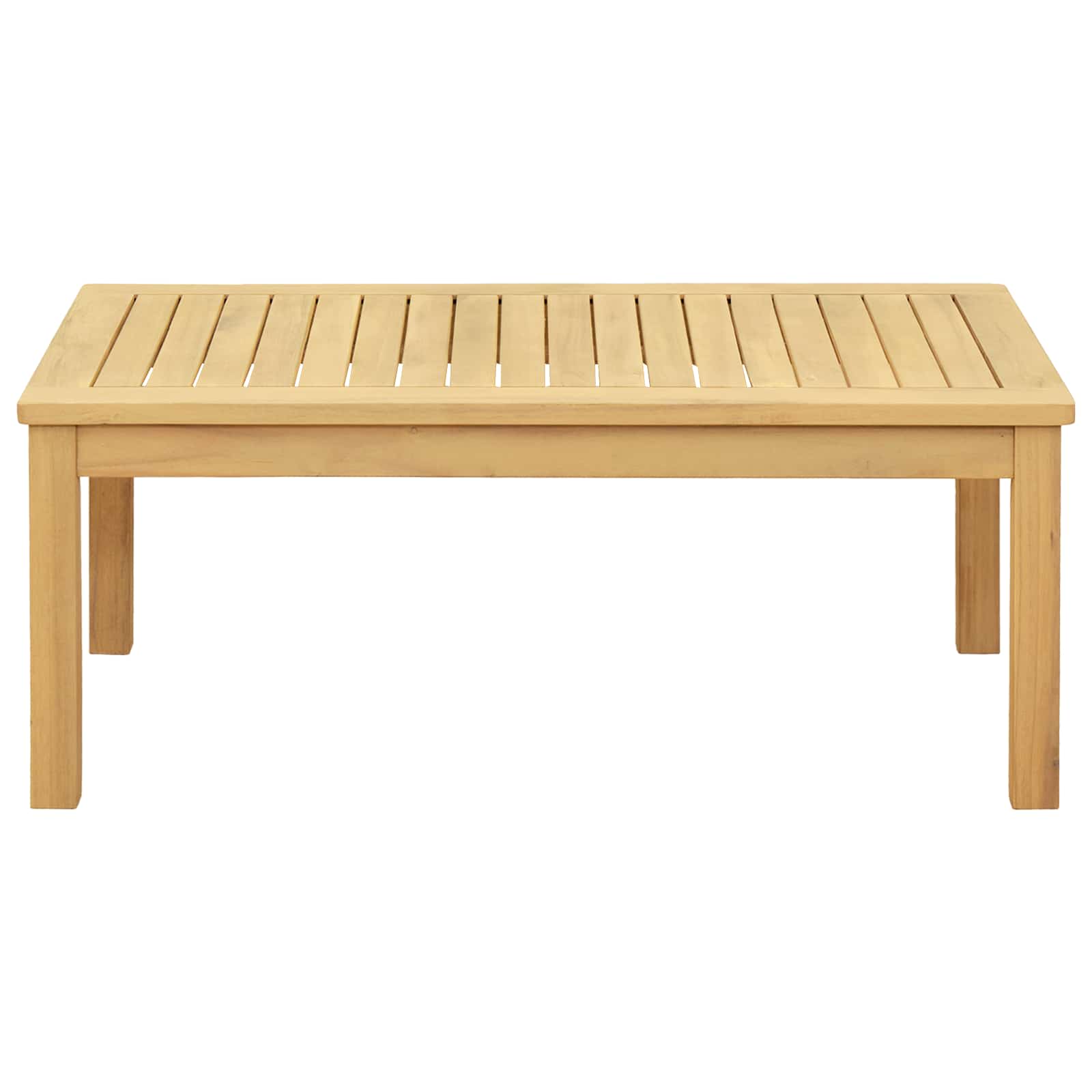 Tavolino da salotto Acacia chiaro 90 x 50 x 36 cm | homemem39