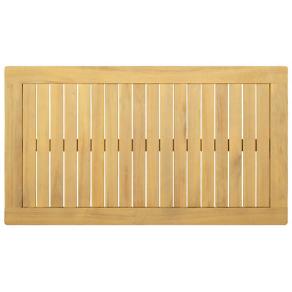 Tavolino da salotto Acacia chiaro 90 x 50 x 36 cm | homemem39