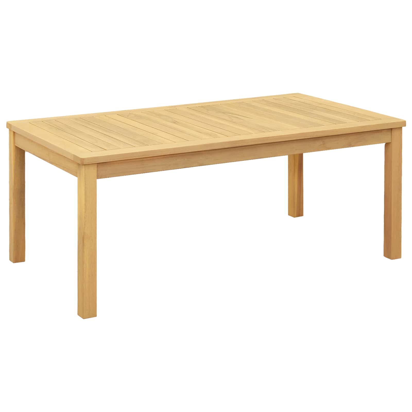 Tavolino da salotto Acacia chiaro 110 x 60 x 45 cm | homemem39
