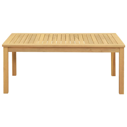 Tavolino da salotto Acacia chiaro 110 x 60 x 45 cm