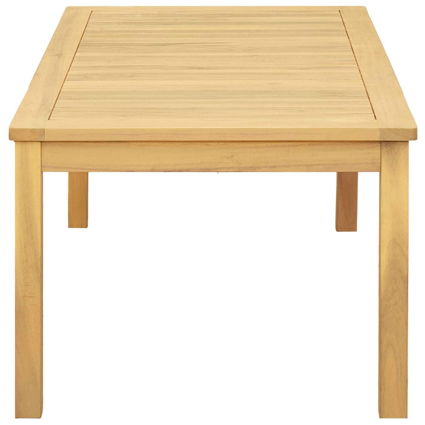 Tavolino da salotto Acacia chiaro 110 x 60 x 45 cm | homemem39