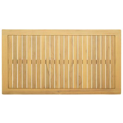 Tavolino da salotto Acacia chiaro 110 x 60 x 45 cm | homemem39