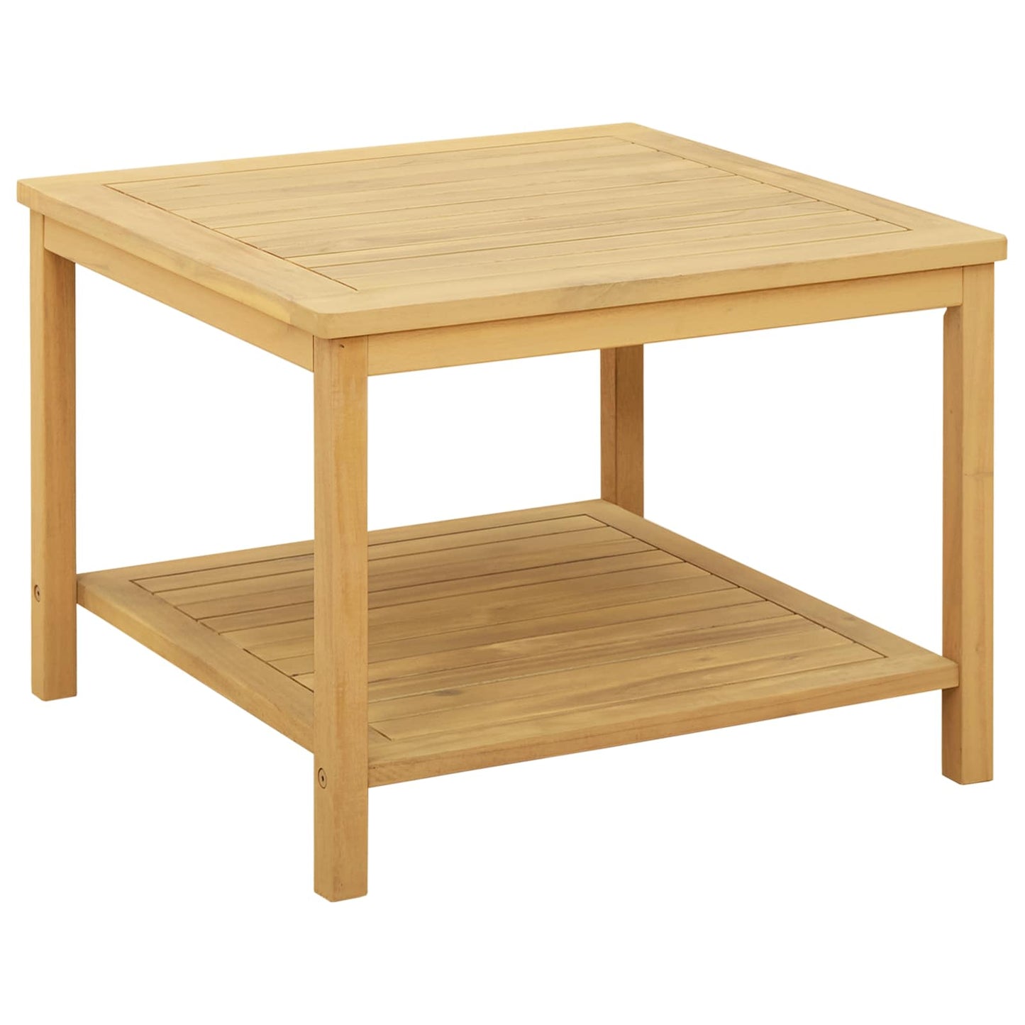 Tavolo laterale Olio Naturale 60 x 60 x 45 cm | homemem39