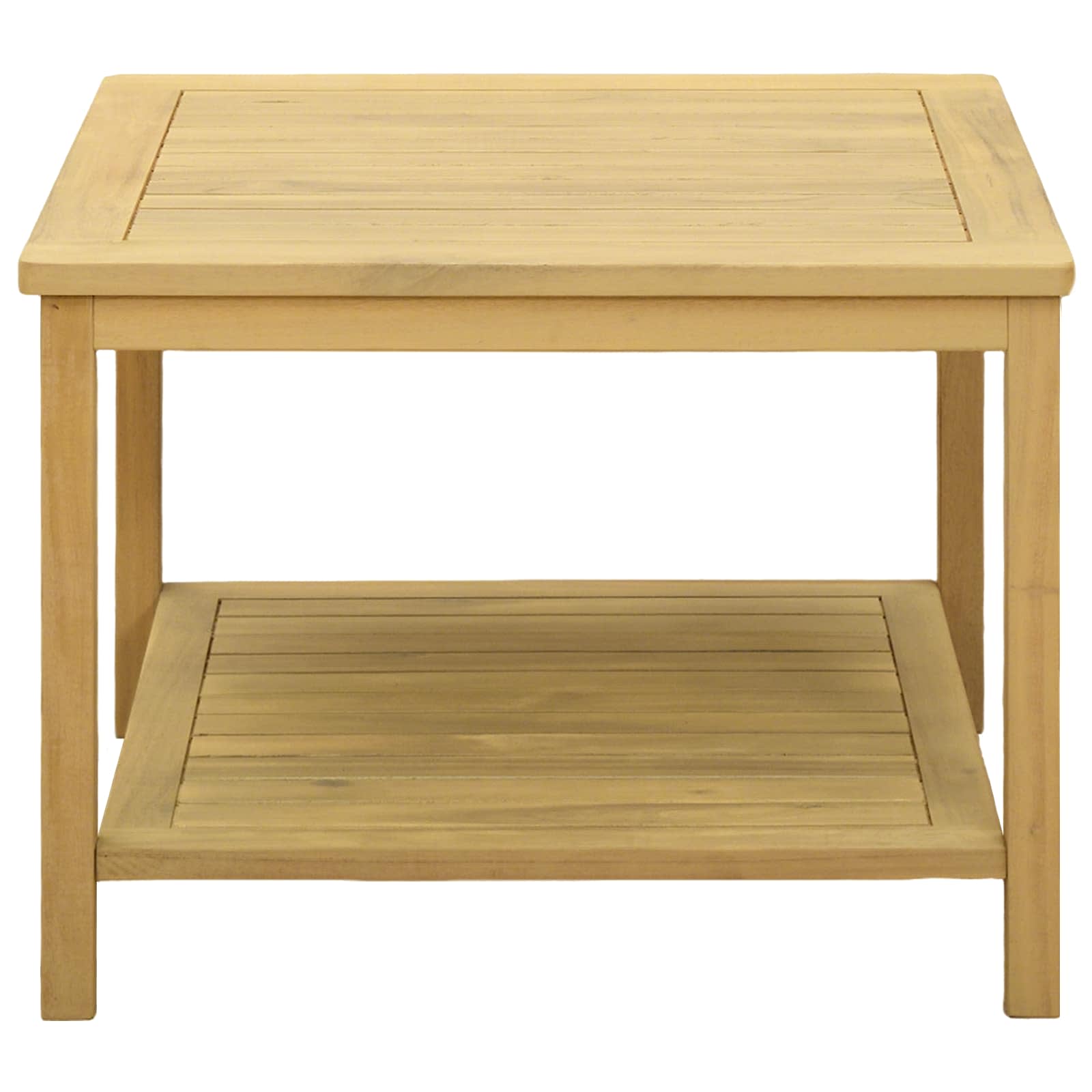 Tavolo laterale Olio Naturale 60 x 60 x 45 cm | homemem39