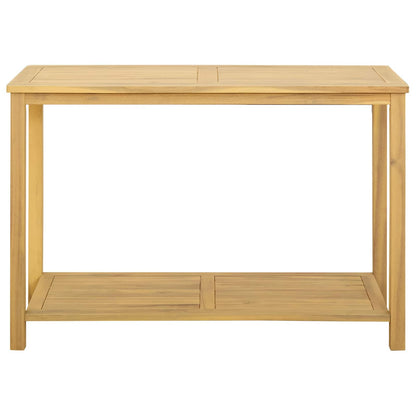 Tavolo consolle da giardino Acacia chiaro 110 x 40 x 75 cm | homemem39