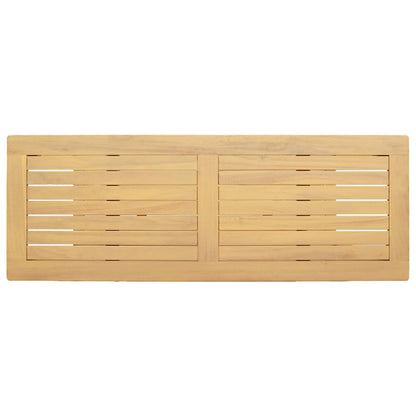 Tavolo consolle da giardino Acacia chiaro 110 x 40 x 75 cm | homemem39