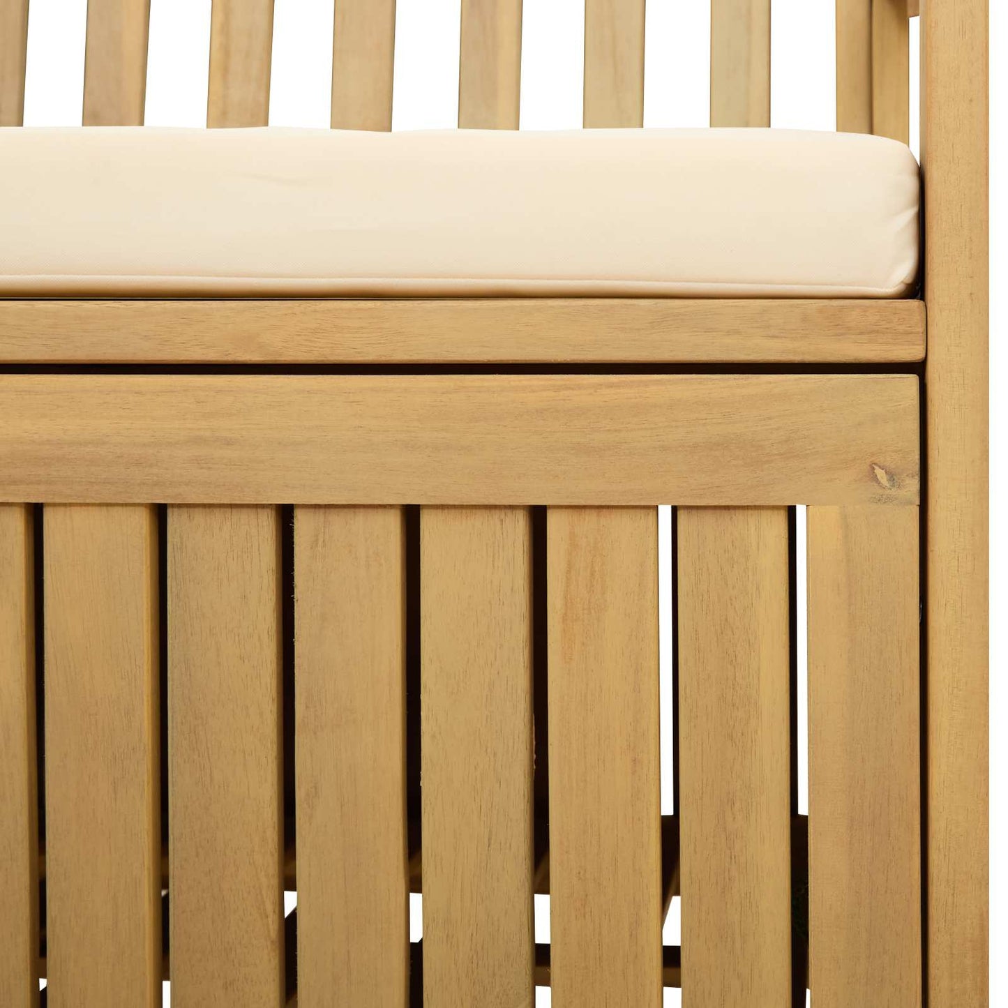 Panchina con contenitore con cuscino con porta 148 x 63 x 84 cm | homemem39