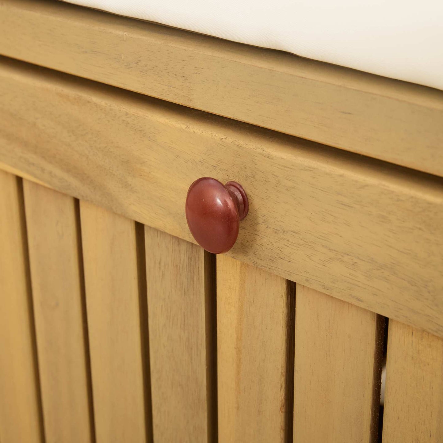 Panchina con contenitore con cuscino con porta 170 x 63 x 84 cm | homemem39