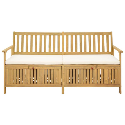 Panchina con contenitore con cuscino con porta 170 x 63 x 84 cm | homemem39