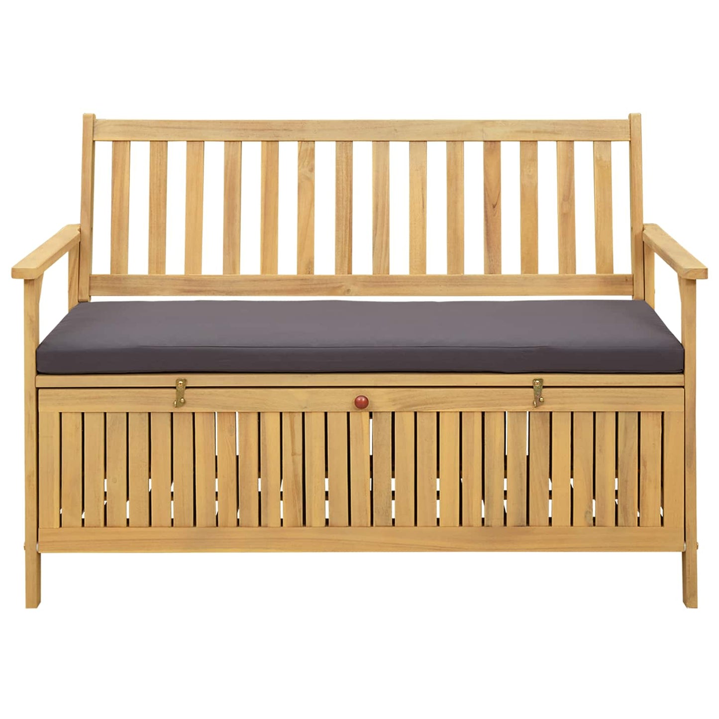 Panchina con contenitore con cuscino con porta 120 x 63 x 84 cm | homemem39