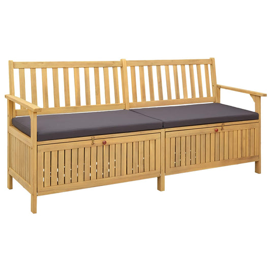 Panchina con contenitore con cuscino con porta 170 x 63 x 84 cm | homemem39