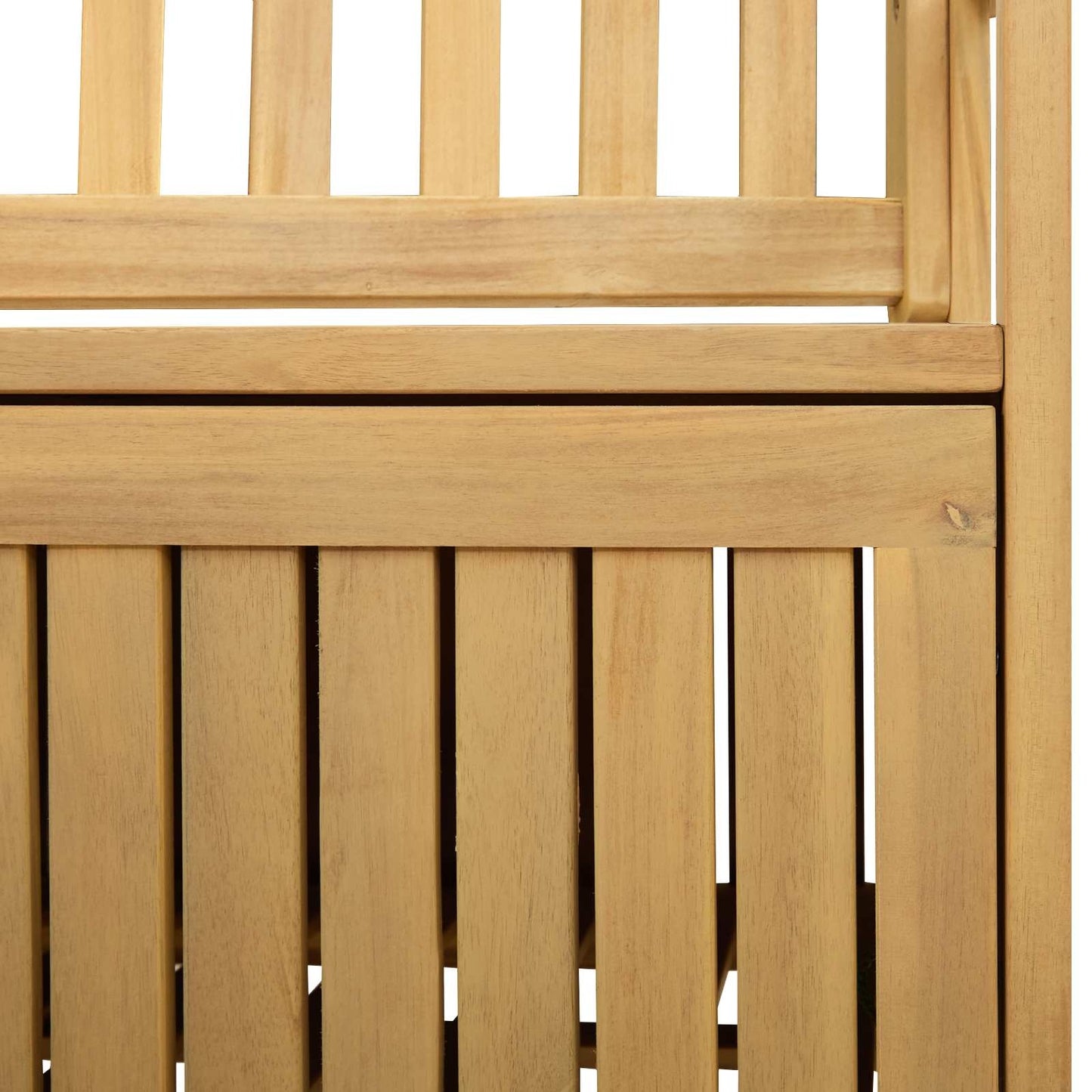 Panchina con contenitore 120 x 63 x 84 cm Acacia Solido | homemem39
