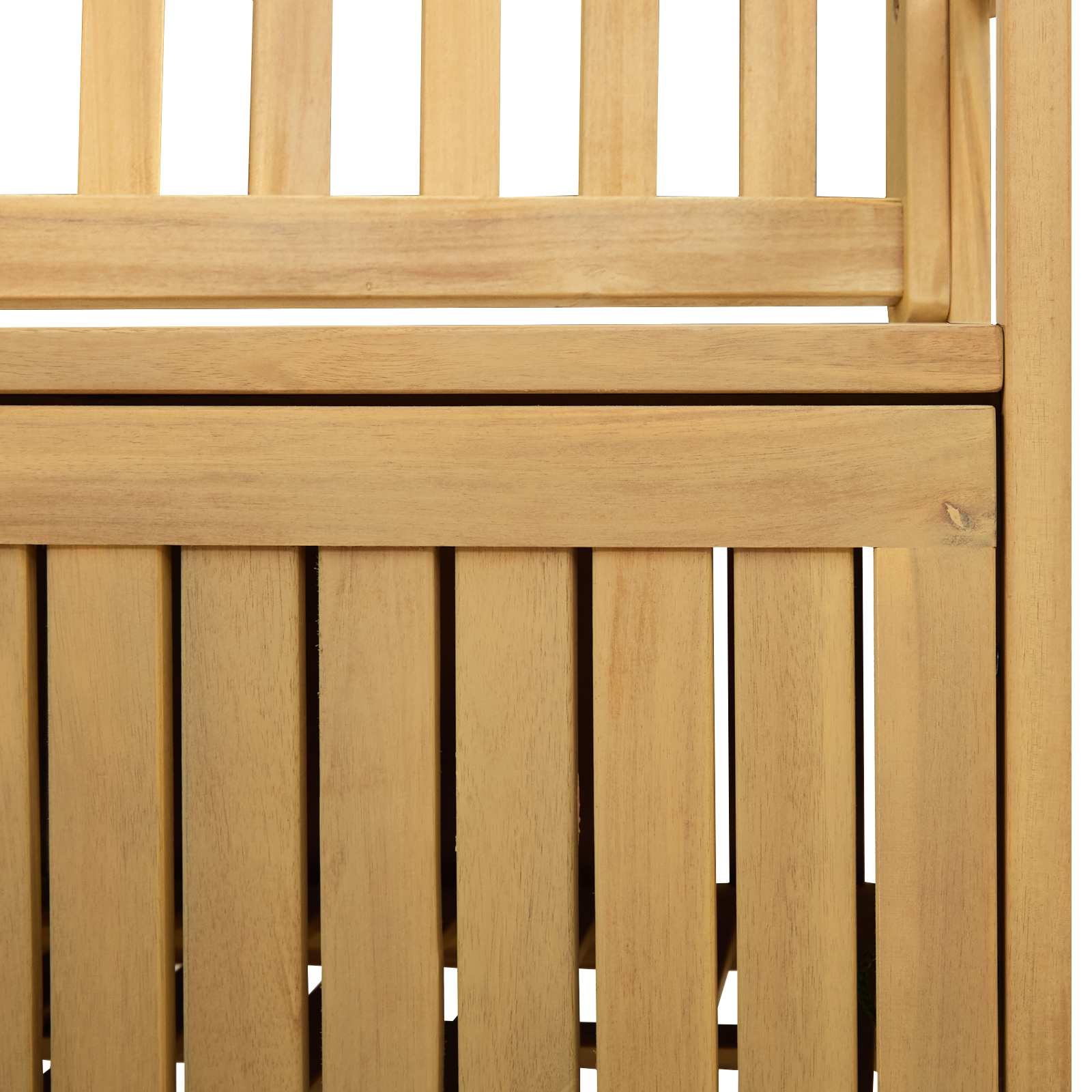Panchina con contenitore 120 x 63 x 84 cm Acacia Solido | homemem39